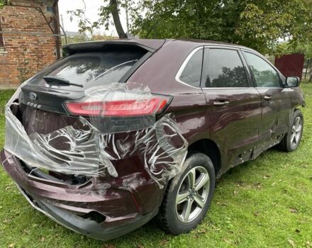 Красный Форд Эдж, объемом двигателя 2 л и пробегом 83 тыс. км за 11500 $, фото 3 на Automoto.ua