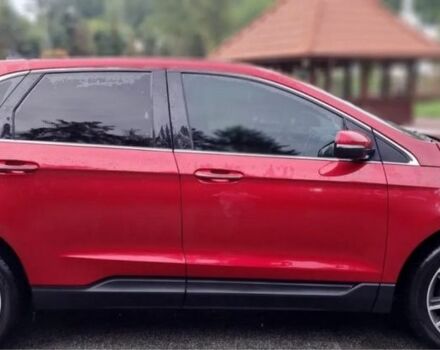 Красный Форд Эдж, объемом двигателя 2 л и пробегом 95 тыс. км за 13200 $, фото 2 на Automoto.ua