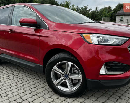 Красный Форд Эдж, объемом двигателя 2 л и пробегом 105 тыс. км за 22222 $, фото 4 на Automoto.ua