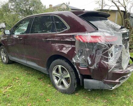 Красный Форд Эдж, объемом двигателя 2 л и пробегом 83 тыс. км за 11500 $, фото 5 на Automoto.ua