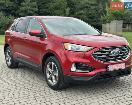 Красный Форд Эдж, объемом двигателя 2 л и пробегом 105 тыс. км за 22222 $, фото 17 на Automoto.ua