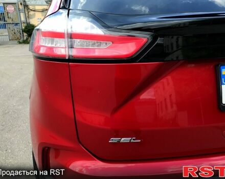 Красный Форд Эдж, объемом двигателя 2 л и пробегом 33 тыс. км за 23000 $, фото 5 на Automoto.ua