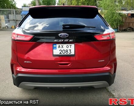 Красный Форд Эдж, объемом двигателя 2 л и пробегом 33 тыс. км за 23000 $, фото 3 на Automoto.ua