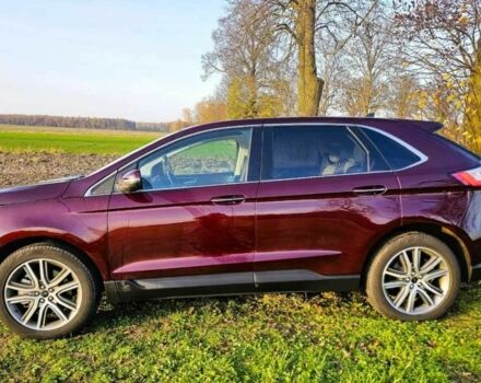 Красный Форд Эдж, объемом двигателя 2 л и пробегом 74 тыс. км за 14400 $, фото 11 на Automoto.ua