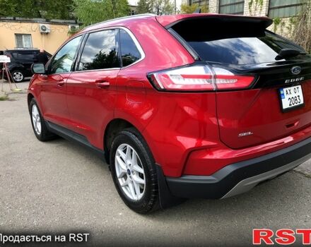 Красный Форд Эдж, объемом двигателя 2 л и пробегом 33 тыс. км за 23000 $, фото 6 на Automoto.ua