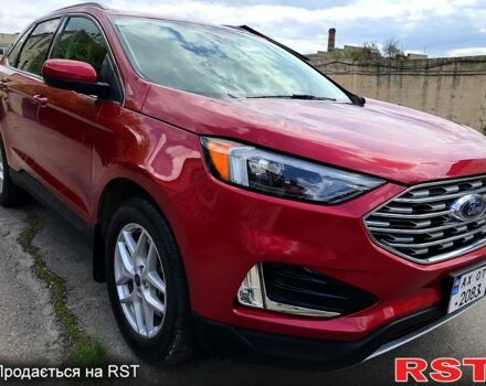 Красный Форд Эдж, объемом двигателя 2 л и пробегом 33 тыс. км за 23000 $, фото 2 на Automoto.ua