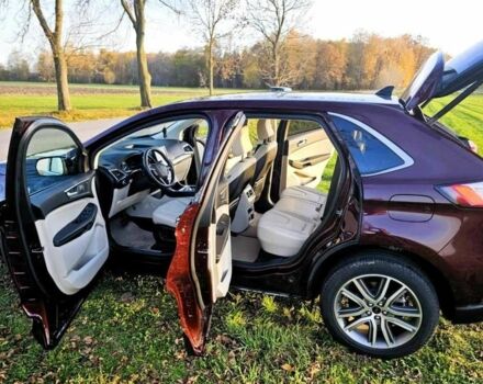 Красный Форд Эдж, объемом двигателя 2 л и пробегом 74 тыс. км за 14400 $, фото 13 на Automoto.ua