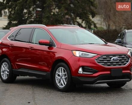 Красный Форд Эдж, объемом двигателя 2 л и пробегом 34 тыс. км за 23500 $, фото 2 на Automoto.ua