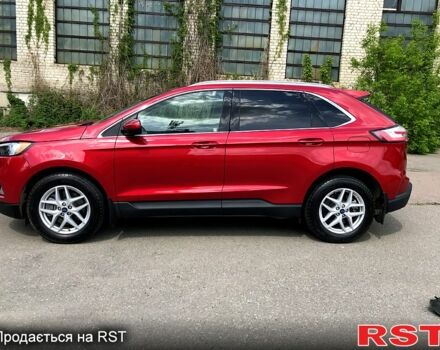 Красный Форд Эдж, объемом двигателя 2 л и пробегом 33 тыс. км за 23000 $, фото 7 на Automoto.ua