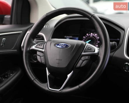 Красный Форд Эдж, объемом двигателя 2 л и пробегом 34 тыс. км за 23500 $, фото 14 на Automoto.ua