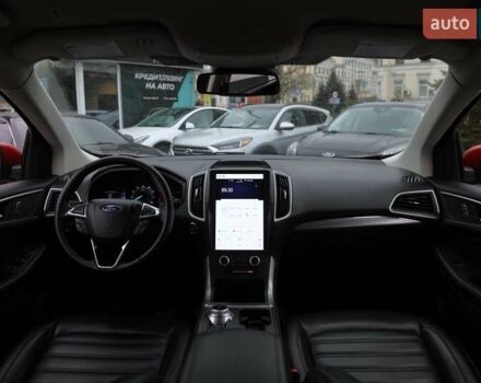 Красный Форд Эдж, объемом двигателя 2 л и пробегом 34 тыс. км за 23500 $, фото 12 на Automoto.ua