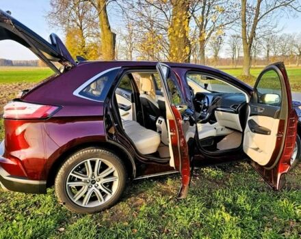 Красный Форд Эдж, объемом двигателя 2 л и пробегом 74 тыс. км за 14400 $, фото 14 на Automoto.ua