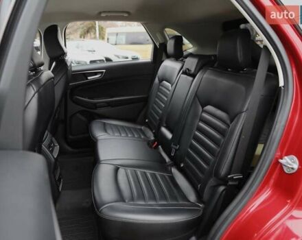 Красный Форд Эдж, объемом двигателя 2 л и пробегом 34 тыс. км за 23500 $, фото 8 на Automoto.ua