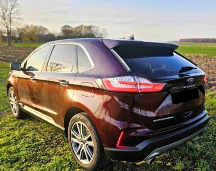 Красный Форд Эдж, объемом двигателя 2 л и пробегом 74 тыс. км за 14400 $, фото 7 на Automoto.ua