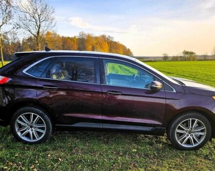 Красный Форд Эдж, объемом двигателя 2 л и пробегом 74 тыс. км за 14400 $, фото 8 на Automoto.ua