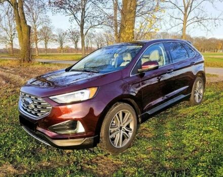 Красный Форд Эдж, объемом двигателя 2 л и пробегом 74 тыс. км за 14400 $, фото 1 на Automoto.ua