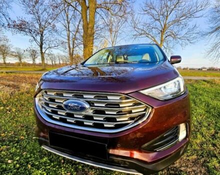 Красный Форд Эдж, объемом двигателя 2 л и пробегом 74 тыс. км за 14400 $, фото 2 на Automoto.ua