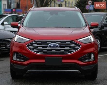 Красный Форд Эдж, объемом двигателя 2 л и пробегом 34 тыс. км за 23500 $, фото 1 на Automoto.ua