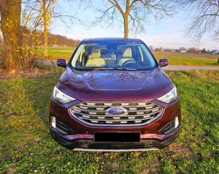 Красный Форд Эдж, объемом двигателя 2 л и пробегом 74 тыс. км за 14400 $, фото 5 на Automoto.ua