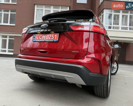 Красный Форд Эдж, объемом двигателя 2 л и пробегом 16 тыс. км за 24000 $, фото 8 на Automoto.ua