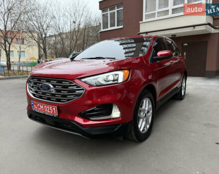 Красный Форд Эдж, объемом двигателя 2 л и пробегом 16 тыс. км за 24000 $, фото 13 на Automoto.ua