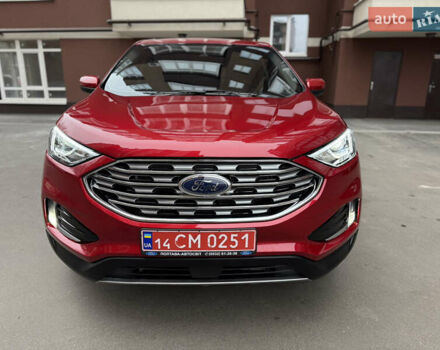 Красный Форд Эдж, объемом двигателя 2 л и пробегом 16 тыс. км за 24000 $, фото 14 на Automoto.ua