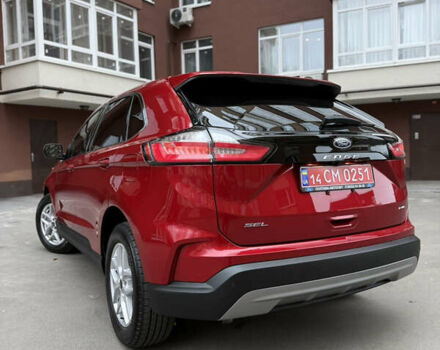 Красный Форд Эдж, объемом двигателя 2 л и пробегом 16 тыс. км за 24000 $, фото 9 на Automoto.ua