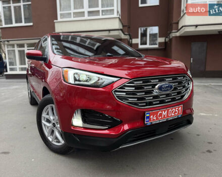 Красный Форд Эдж, объемом двигателя 2 л и пробегом 16 тыс. км за 24000 $, фото 4 на Automoto.ua