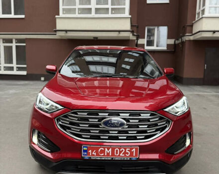 Красный Форд Эдж, объемом двигателя 2 л и пробегом 16 тыс. км за 24000 $, фото 17 на Automoto.ua