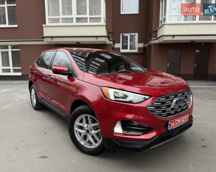 Красный Форд Эдж, объемом двигателя 2 л и пробегом 16 тыс. км за 24000 $, фото 3 на Automoto.ua