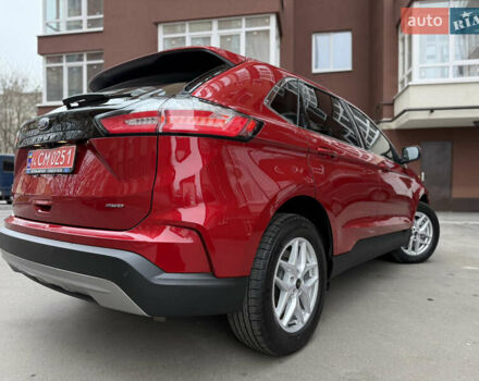 Красный Форд Эдж, объемом двигателя 2 л и пробегом 16 тыс. км за 24000 $, фото 11 на Automoto.ua