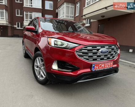 Красный Форд Эдж, объемом двигателя 2 л и пробегом 16 тыс. км за 24000 $, фото 21 на Automoto.ua