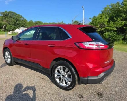 Красный Форд Эдж, объемом двигателя 2 л и пробегом 12 тыс. км за 11700 $, фото 4 на Automoto.ua