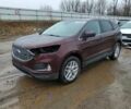 Красный Форд Эдж, объемом двигателя 2 л и пробегом 50 тыс. км за 8000 $, фото 1 на Automoto.ua