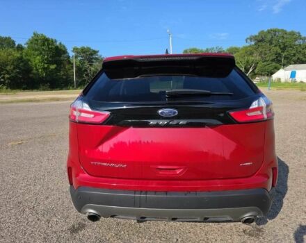 Красный Форд Эдж, объемом двигателя 2 л и пробегом 12 тыс. км за 11700 $, фото 5 на Automoto.ua