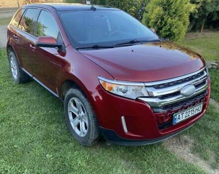 Червоний Форд Едж, об'ємом двигуна 2 л та пробігом 130 тис. км за 13000 $, фото 1 на Automoto.ua