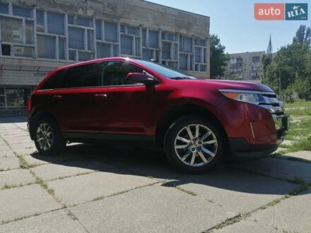 Червоний Форд Едж, об'ємом двигуна 3.5 л та пробігом 186 тис. км за 14500 $, фото 1 на Automoto.ua