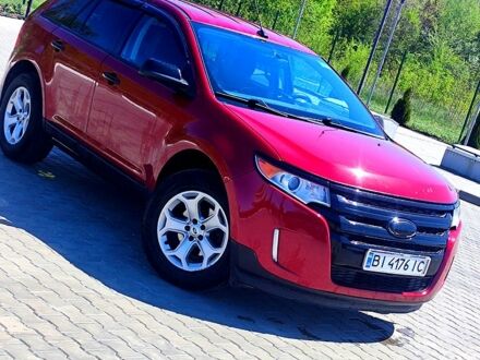 Червоний Форд Едж, об'ємом двигуна 3.5 л та пробігом 160 тис. км за 11500 $, фото 1 на Automoto.ua