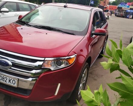 Красный Форд Эдж, объемом двигателя 3.5 л и пробегом 203 тыс. км за 311 $, фото 1 на Automoto.ua