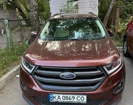 Красный Форд Эдж, объемом двигателя 3.5 л и пробегом 150 тыс. км за 14500 $, фото 1 на Automoto.ua