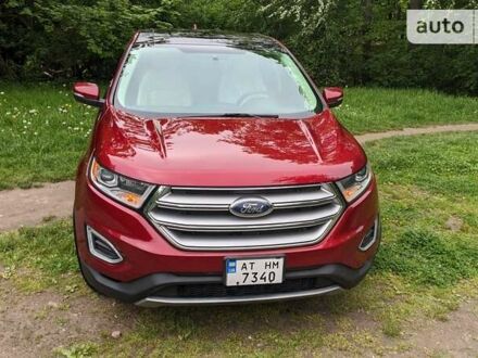 Форд Эдж 2015 в Львове на Automoto.ua Красный Форд Эдж, объемом двигателя 2 л и пробегом 148 тыс. км за 14900 $, фото 1 на Automoto.ua