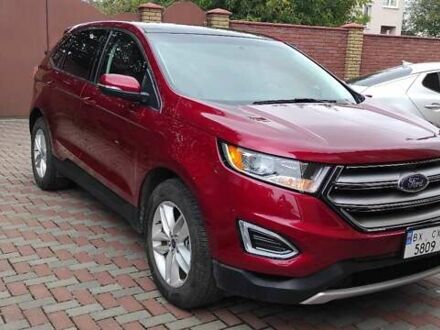 Червоний Форд Едж, об'ємом двигуна 2 л та пробігом 60 тис. км за 17000 $, фото 1 на Automoto.ua