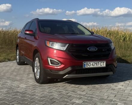 Красный Форд Эдж, объемом двигателя 3.5 л и пробегом 210 тыс. км за 12492 $, фото 1 на Automoto.ua
