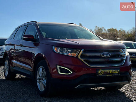 Червоний Форд Едж, об'ємом двигуна 2 л та пробігом 112 тис. км за 14999 $, фото 1 на Automoto.ua