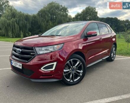 Форд Эдж 2015 в Ивано-Франковске на Automoto.ua Красный Форд Эдж, объемом двигателя 2.7 л и пробегом 107 тыс. км за 18500 $, фото 1 на Automoto.ua
