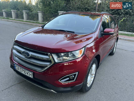 Форд Эдж 2015 в Умани на Automoto.ua Красный Форд Эдж, объемом двигателя 2 л и пробегом 160 тыс. км за 12800 $, фото 1 на Automoto.ua