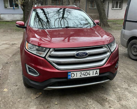 Червоний Форд Едж, об'ємом двигуна 2 л та пробігом 184 тис. км за 13000 $, фото 1 на Automoto.ua