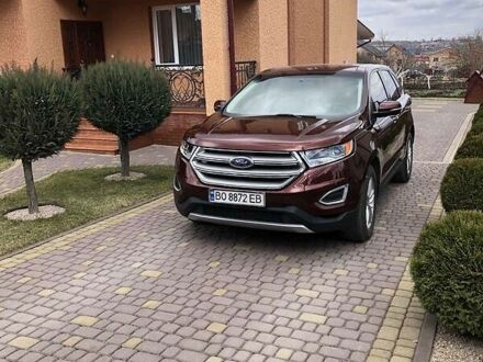 Форд Эдж 2016 в Тернополе на Automoto.ua Красный Форд Эдж, объемом двигателя 2 л и пробегом 145 тыс. км за 18500 $, фото 1 на Automoto.ua