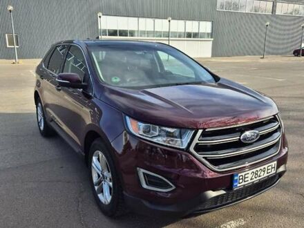 Форд Эдж 2016 в Николаеве на Automoto.ua Красный Форд Эдж, объемом двигателя 2 л и пробегом 69 тыс. км за 18200 $, фото 1 на Automoto.ua