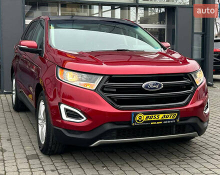 Червоний Форд Едж, об'ємом двигуна 3.5 л та пробігом 115 тис. км за 18500 $, фото 1 на Automoto.ua